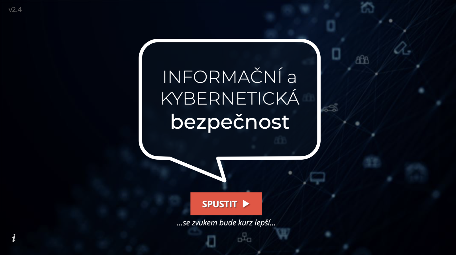 Ukázka online kurzu Informační a kybernetická bezpečnost 1