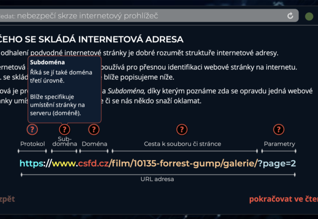 Ukázka online kurzu Informační a kybernetická bezpečnost 4